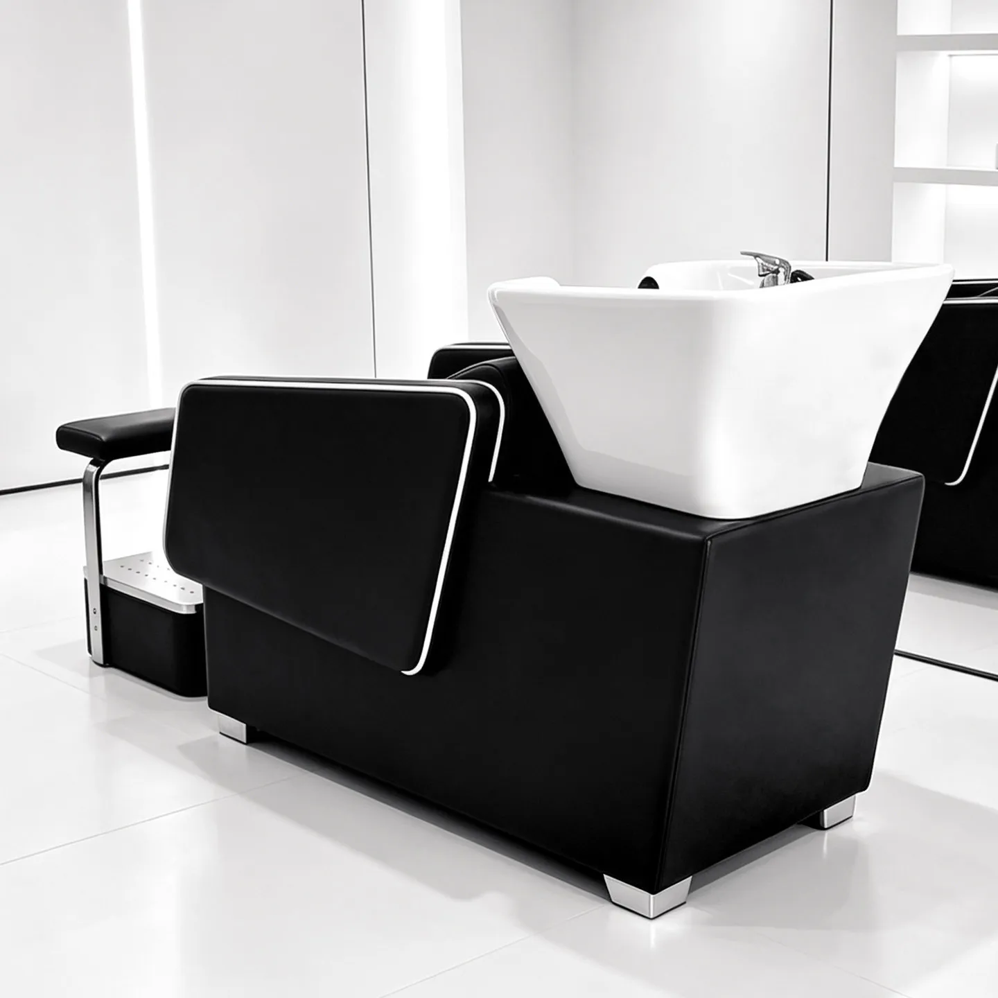 Cosmetology Massager Barber Shampoo Bed Hairdresser Salons Hair Wash Chair Shampoo Bed Head Spa Lavacabezas Bathroom Furniture