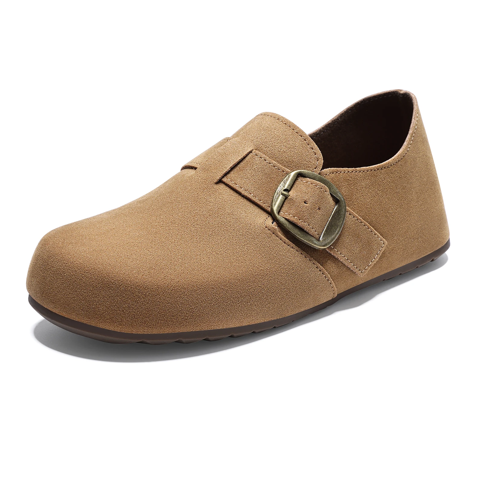 

Gacimy женские модные замшевые сабо с регулируемой пряжкой, новые все входят сабо, тапочки, удобные женские сабо на мягкой подошве