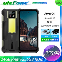 Ulefone Armor 24,24GB+256GB,22000mAh,6.78\