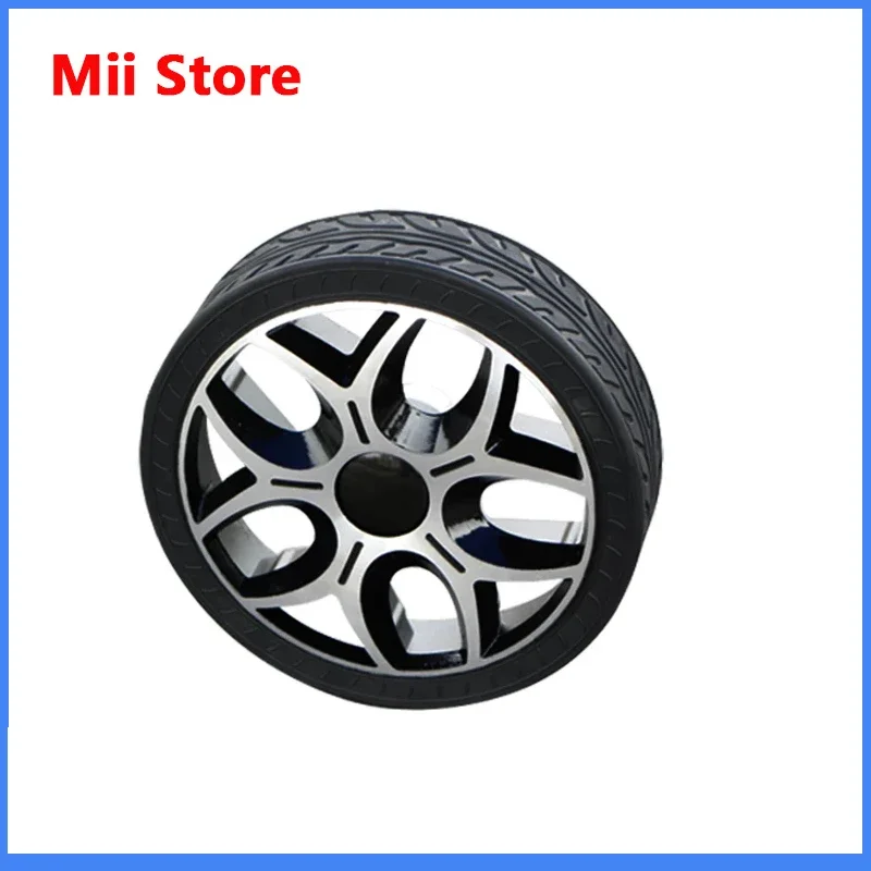 

180mm solid rubber bearing wheel driving wheel intelligent car wheel driving tire unmanned vehicle AGV