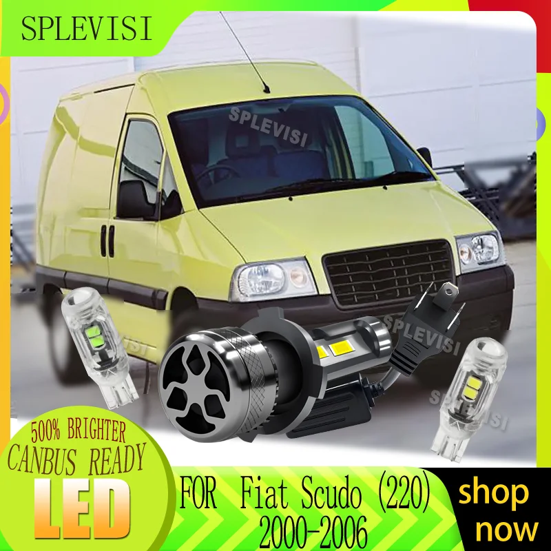 

Featuring advanced superior 3570 CSP chipset technology LED Hi Lo Beam For Fiat Scudo (220) 2000 2001 2002 2003 2004 2005 2006