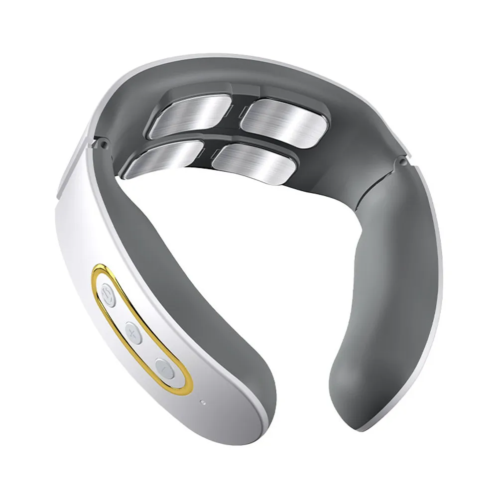 الذكية الكهربائية الرقبة والكتف نبض مدلك العجن عشرات اللاسلكية الحرارة فقرة عنق الرحم الاسترخاء آلة تدليك لتخفيف الآلام