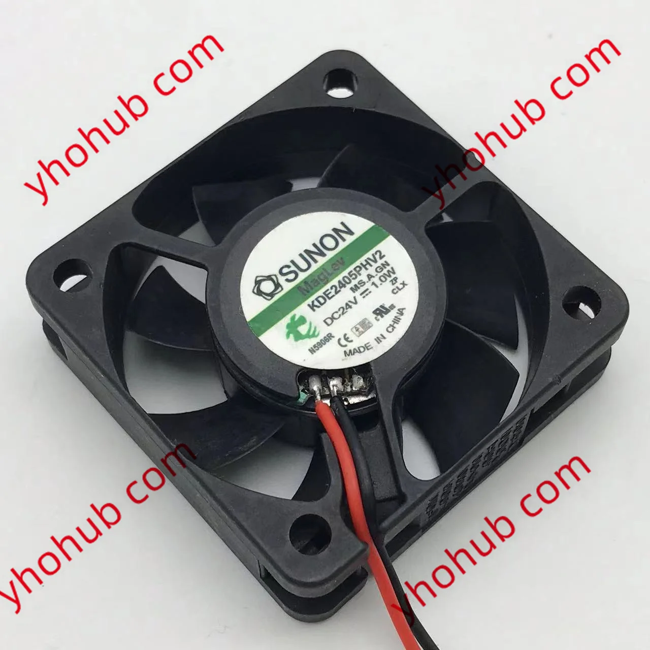 

SUNON KDE2405PHV2 DC 24V 1.0W 50x50x15mm 2-Wire Server Cooling Fan