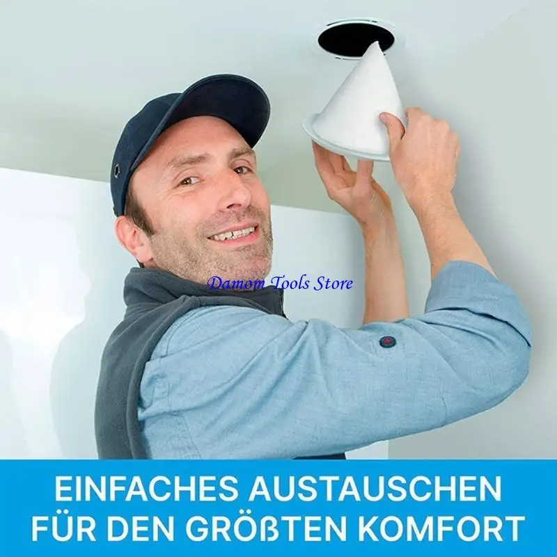 

57be 10/20pcs Конические фильтры надежное решение для фильтрации для более здорового дома