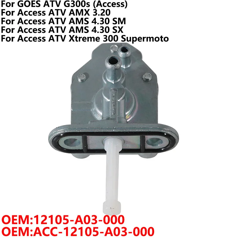 

Fuel Switch, Oil Switch For GOES ATV G300s Access 12105-A03-000 ACC-12105-A03-000 for Access ATV AMX 3.20 4.30 SM SX Xtreme 300