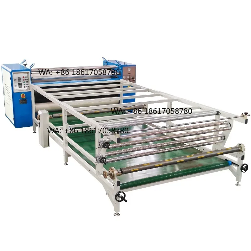 Hot Sale excellent performance Oil Heating Drum Fabric Sublimation Roller Heat Transfer Press Machine