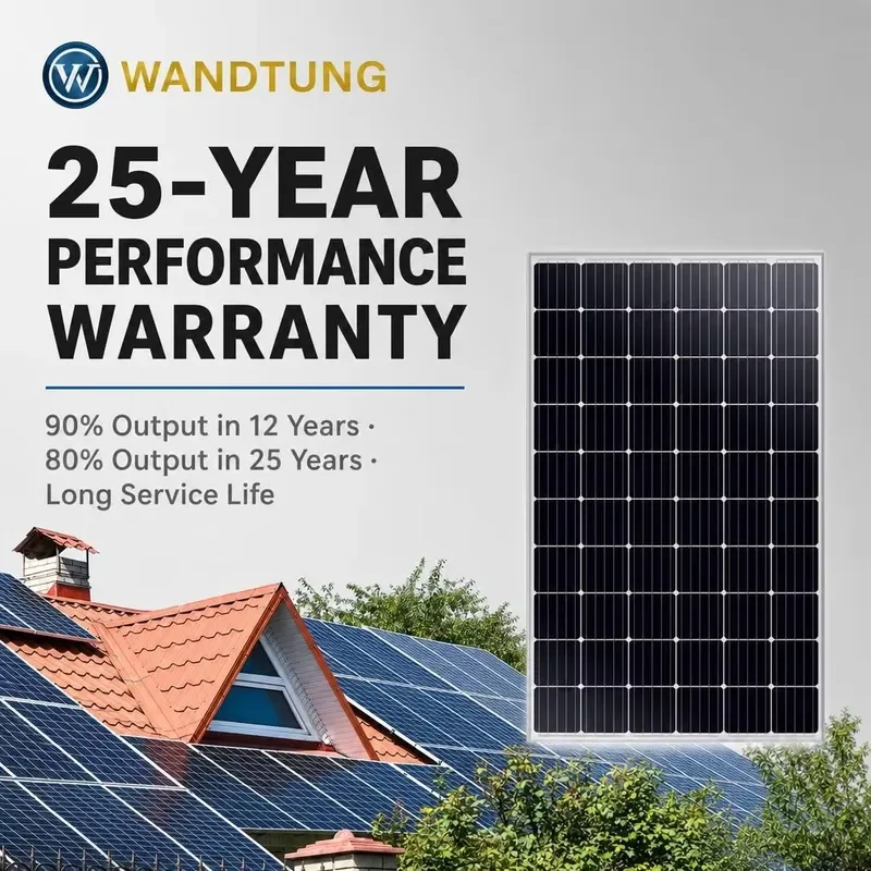 Monocrystalline Solar Panel 610W 615W 620W 625W 630W 635W PPF Anti Aging Backplane Single Sided Photovoltaic Module