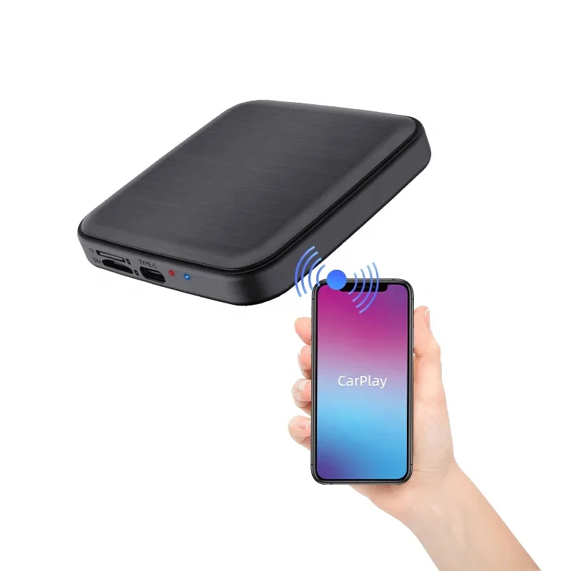 

8 + 128 ГБ Android 13, портативный беспроводной автомобильный Carplay Ai Box Android, авторадиоплеер, адаптер, автомобильная электроника, аксессуары