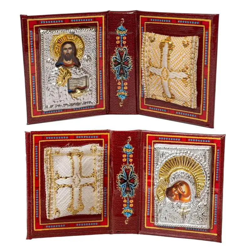 

Gospel Amulet Decor Christian Amulet Small Gospel With The Jesus Christ Contains An Amulet Within The Gospel On The Outside