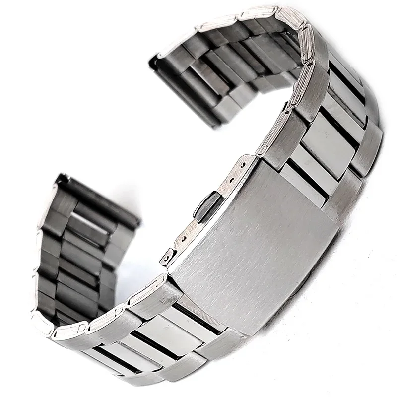 Stainless Steel Watch Strap Band 20mm 22mm Bracelet for SEIKO 5 Diver Tuna Samurai Tortoise President Style Men Women Watchbands