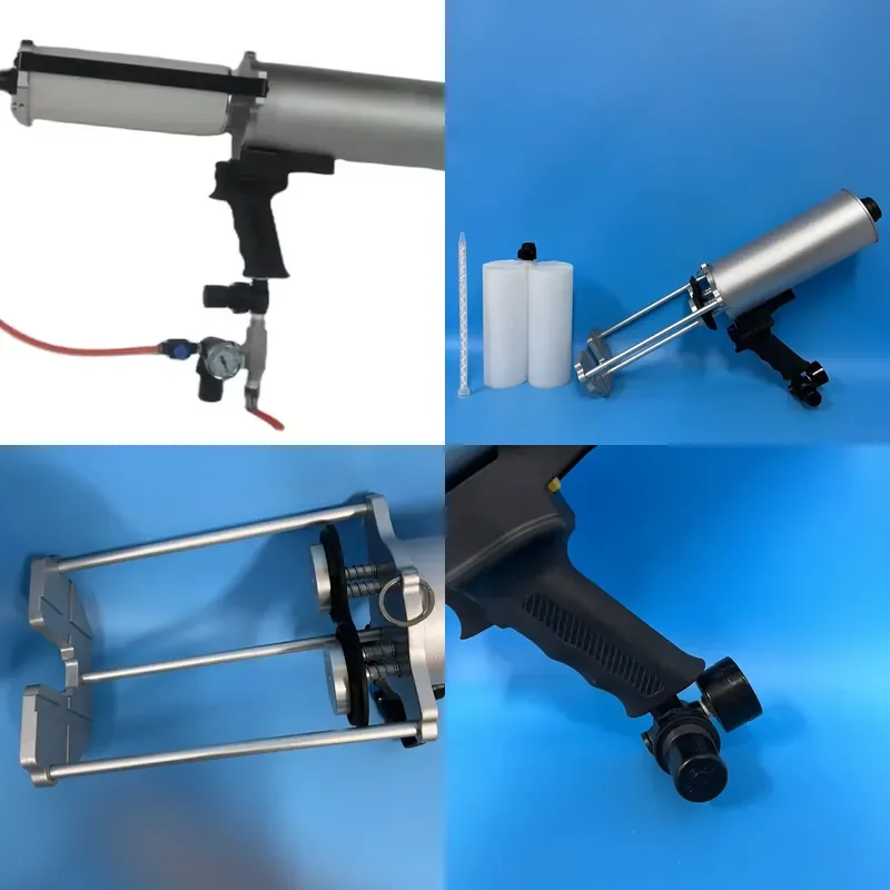 for 1500 1:1 Two-Part Pneumatic Air Caulking Gun With Spraying Nozzle For Coating And Spraying Material