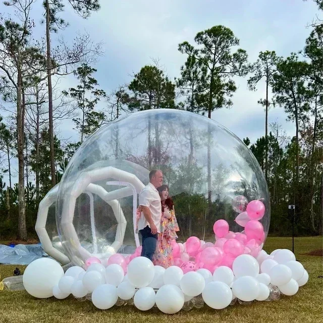 

Inflatable Bubble House Commerical Grade PVC Transparent Bubble Dome for Event Tents Outdoor Wedding Kid's Party Amusement Park