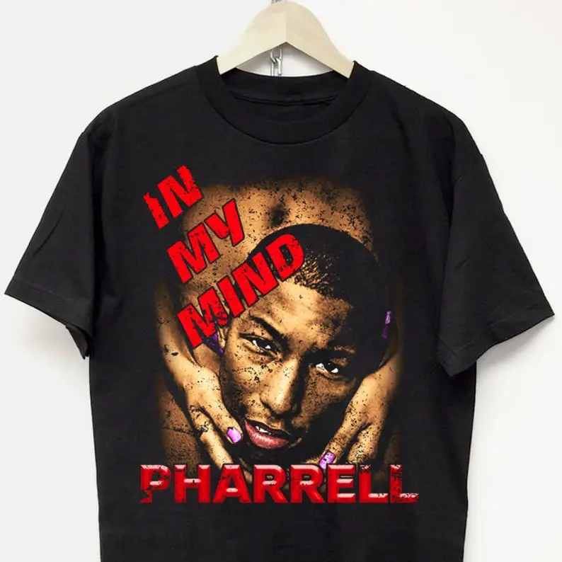 ROCK BAND PHARRELL WILLIAMS T-SHIRT Vintage Rap Tee