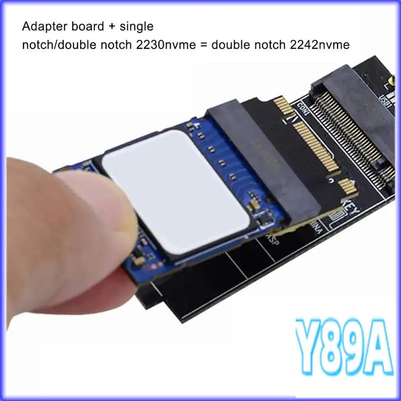 GO-For Lenovo Legion Go SSD لوح مهايئ الحالة الصلبة يده NVME إلى NVME بطاقة محول القرص الصلب M.2 SSD 2230 إلى 2240