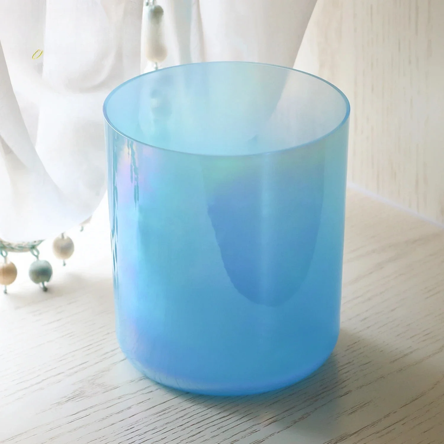YUNQIQINGYIN CrystalSoul Heart of the Ocean Alchemy Clear Quartz Crystal Singing Bowl, 432Hz Perfect Pitch Sound Healing Bowl for Yoga Meditation Chakra Therapy view 3