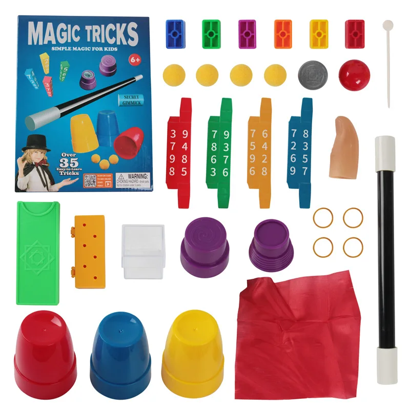 Magic Prop Beginners Magic Tricks Kit Set Festival Gathering Table Games Leisure Entertainment Props Simple Fun Magic Trick TMZ