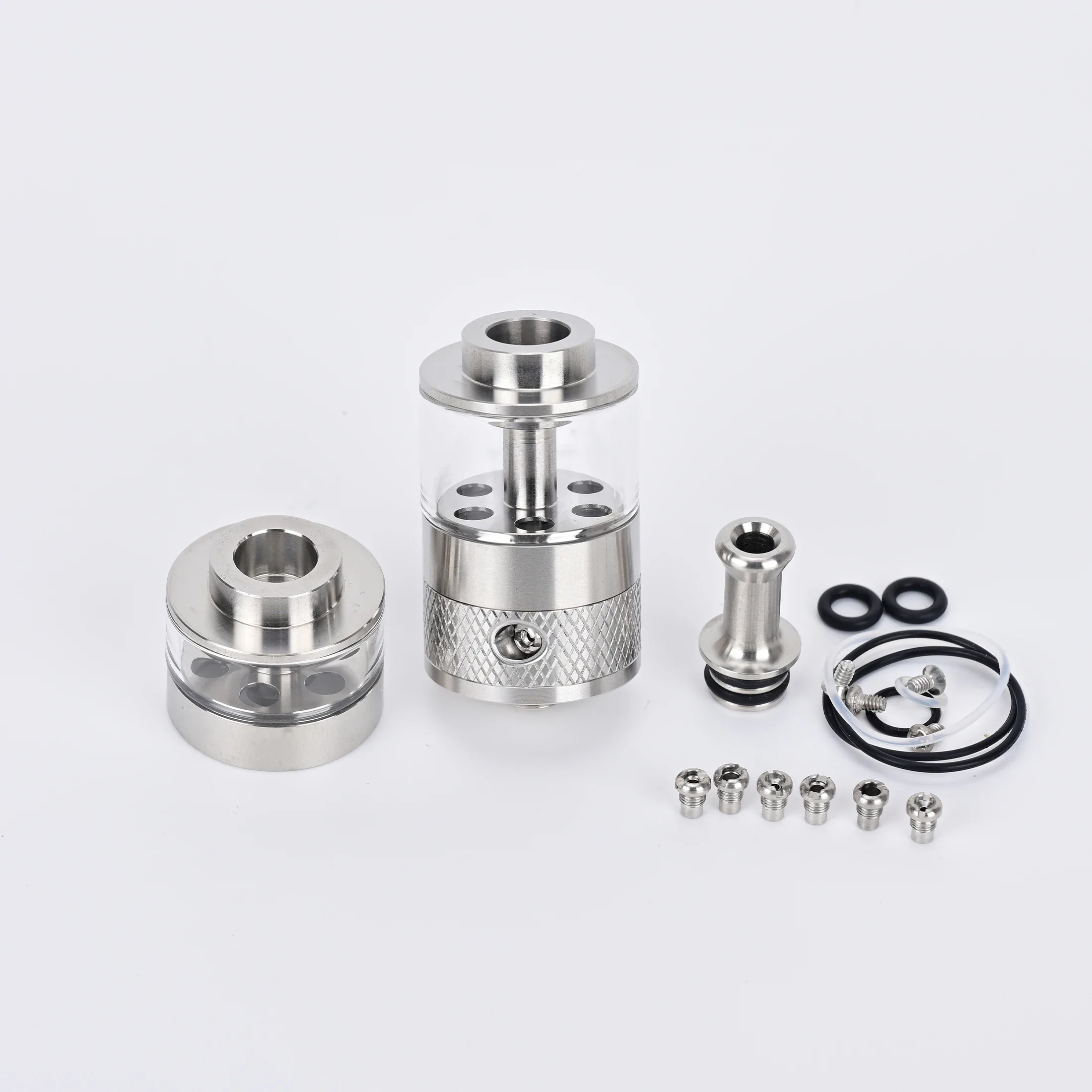 Wolfcoolvape الإمبراطورية الخامس نمط RTA خزان قابل لإعادة البناء البخاخة 23 مللي متر MTL Vape RTA خزان ل تعديل نكهة عالية Vaping البخاخة