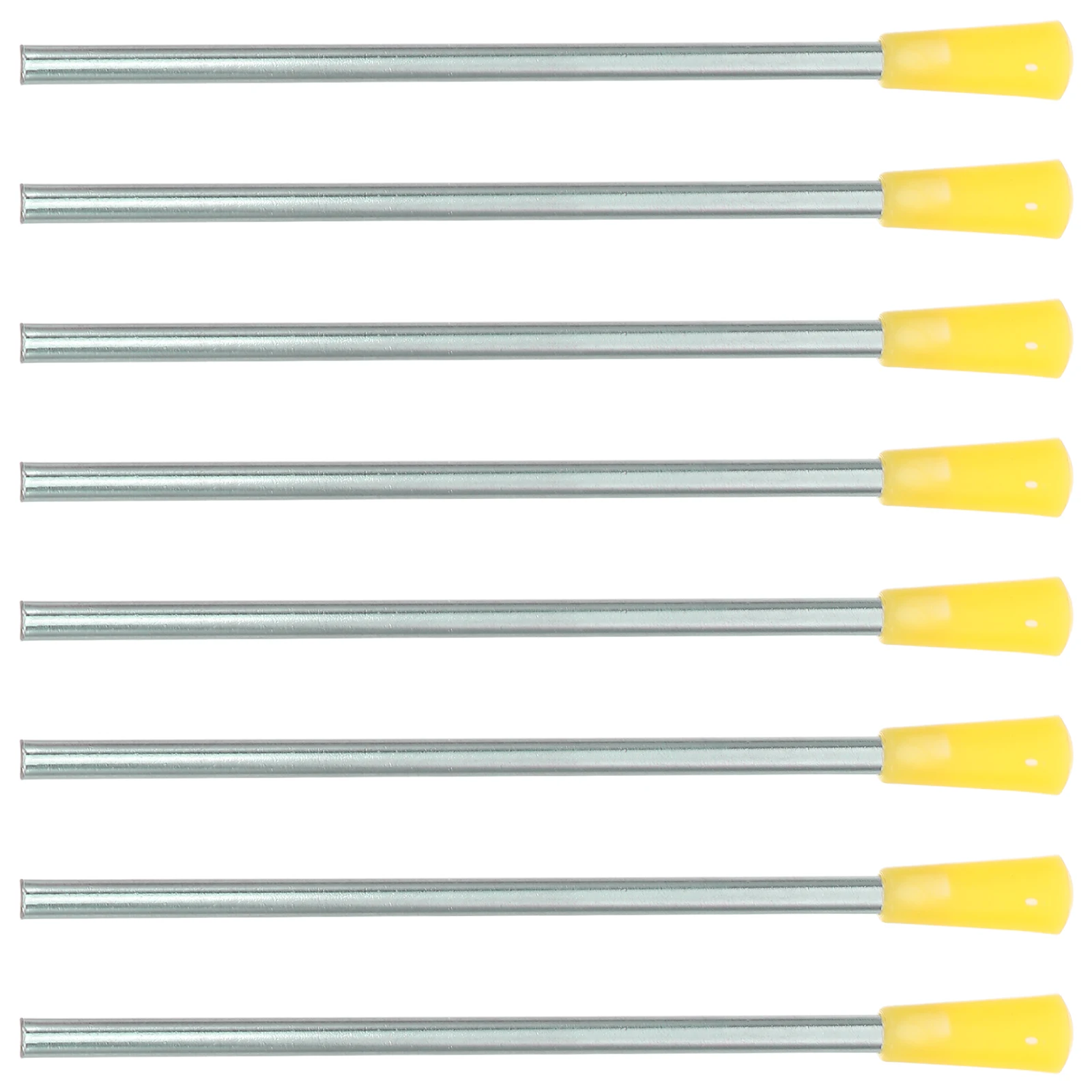 

8 pcs Triangle Beater Set Lightweight Portable Metal Plastic Classroom Instruments Toddler Musical