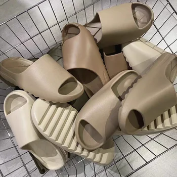 Coconut Slippers Cloud Thick-soled Sandals Summer Fashion Soft Bottom Beach Men Slippers Women's Sandals EVA Slides