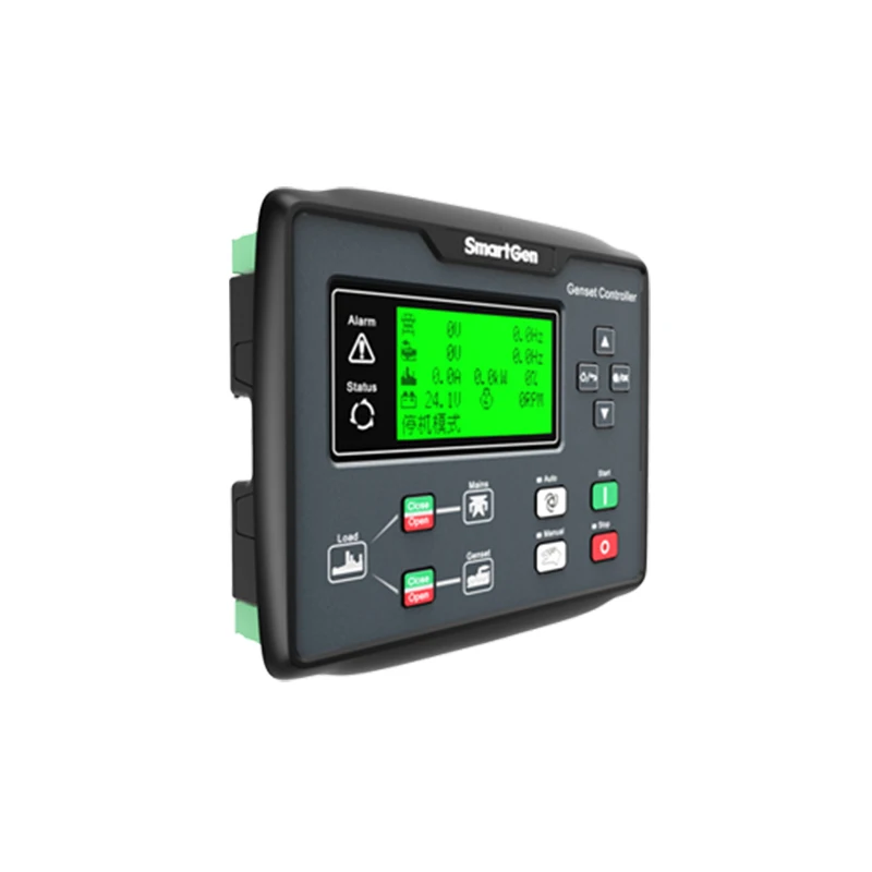 Imagem -05 - Smartgen-gerador Diesel Hgm6120n Amf Original Controlador Genconjunto Auto Start And Stop Display Control Module Panel Hgm 6120n