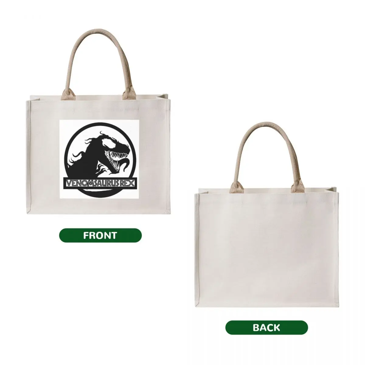 Venomsaurus Rex Tote Bag canvas bags shopper bags Big bag shoping bag