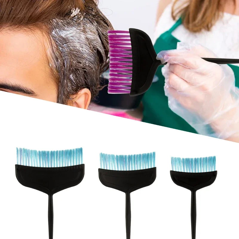 Hair Baking Oil Dyeing Brush Styling Tools Hair Salon Soft Bristled Brush Dye Brushes Dyeing Highlight Tint Hairbrush