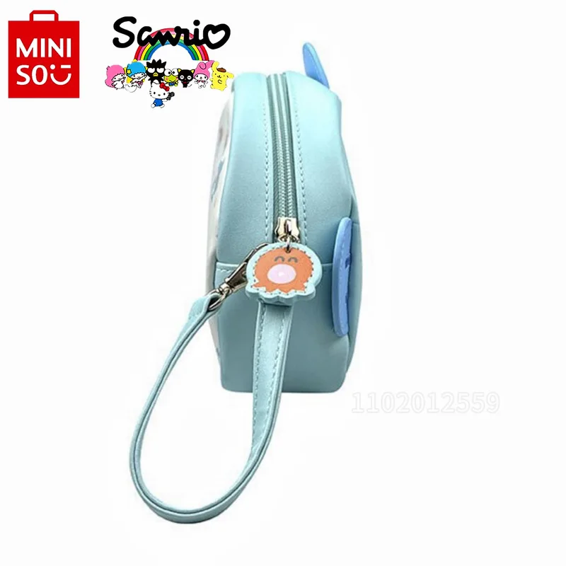 MINISO Sanrio New Cosmetic Bag 3D Cartoon Cute Women's Cosmetic Bag Luxury Brand Fashion Storage Bag Large Capacity High Quality