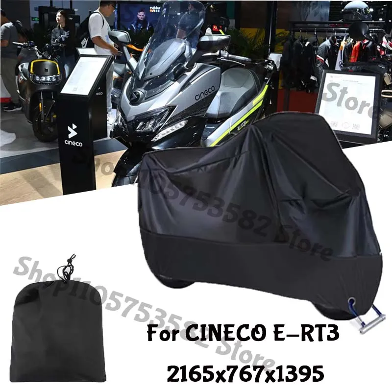 Motorcycle Full Covers For CINECO E-RT3 Car Outdoors Sun Protection Dust No Ear Thickened Oxford Clothcover Accessories