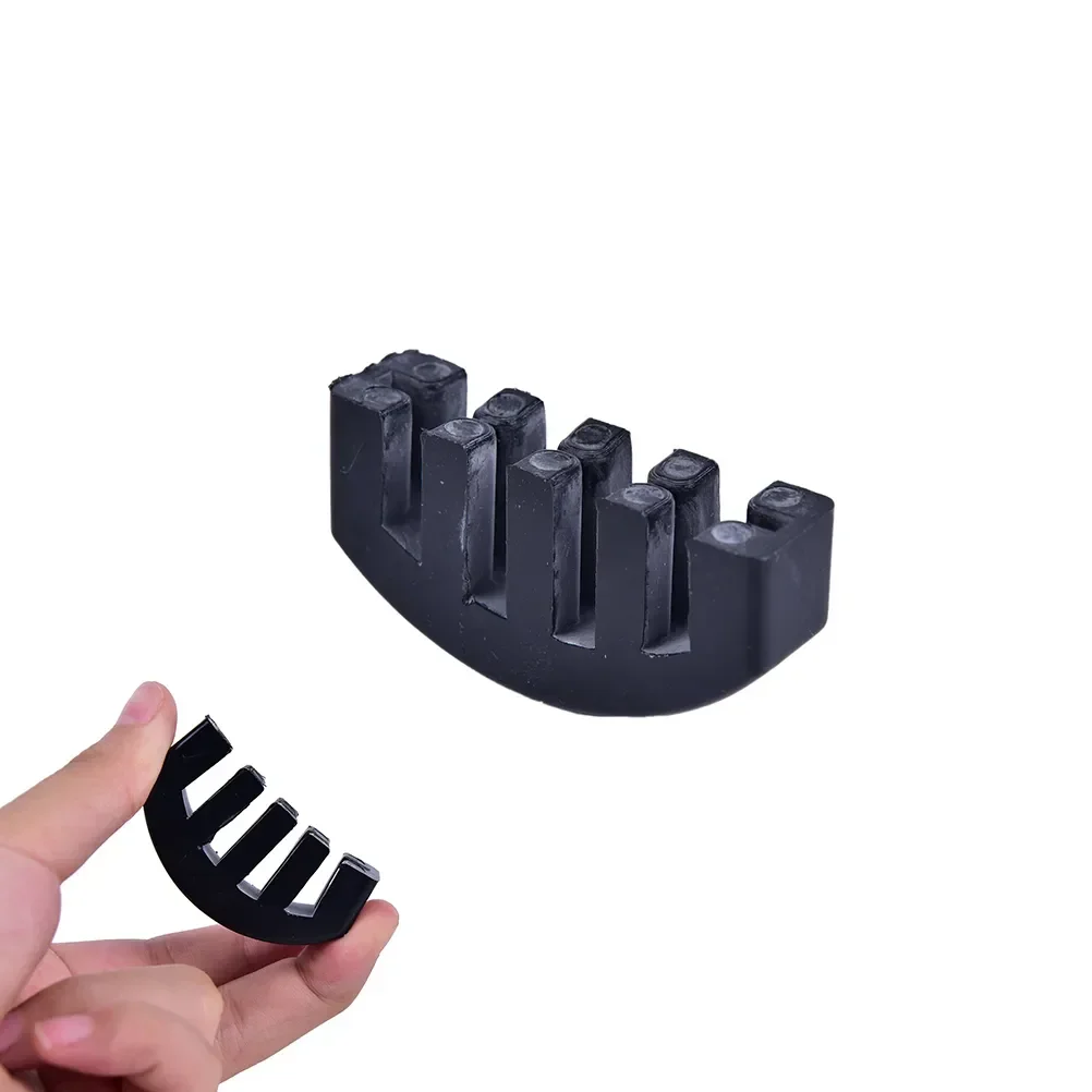 1PC Acoustic Electric Violin  Light-weight Rubber Black Mute for 1/2-3/4 Fiddle Practice Accessories