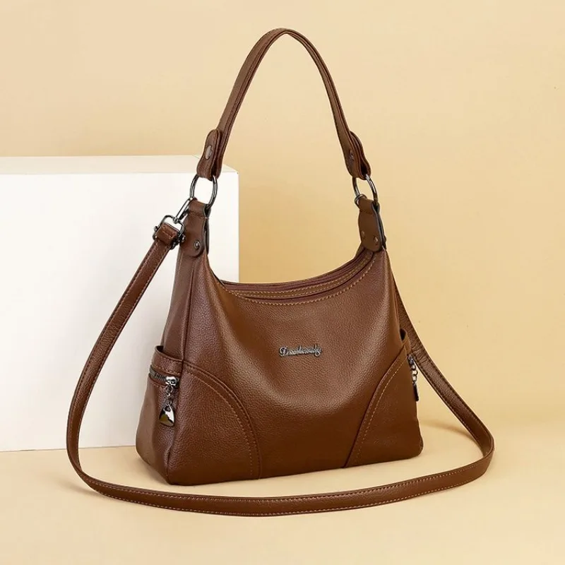 Unique Leather Diaper Bag Classic Designer Paris High End Crossbody Purse For Women Casual Shopping Tote Shoulder Bag