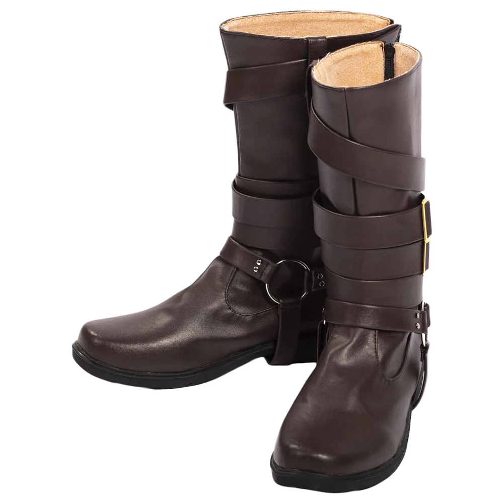 

Fantasy Dante Shoes Cosplay Boots Anime Game DMC 5 Disguise Costume Accessories Halloween Men Fantasia Footwear