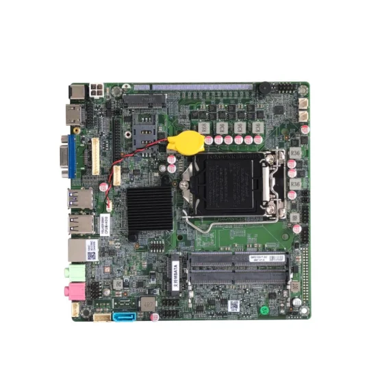 2025 Elsky QM3100 Barebone Coffee Lake 8th/9th Gen Motherboard VGA/DP LVDS/EDP HDMI LGA1151 PCI-E X16 Independent Graphics Card