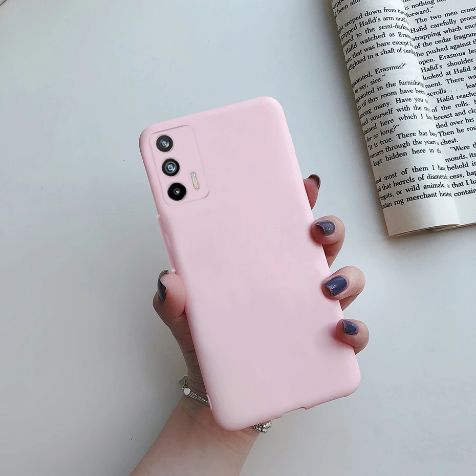 For Realme GT Neo 2T Case Silicone Cute Matte Soft TPU Candy Phone Case For Realme GT Neo 2T Neo2T 5G 2022 Protector Cover Shell