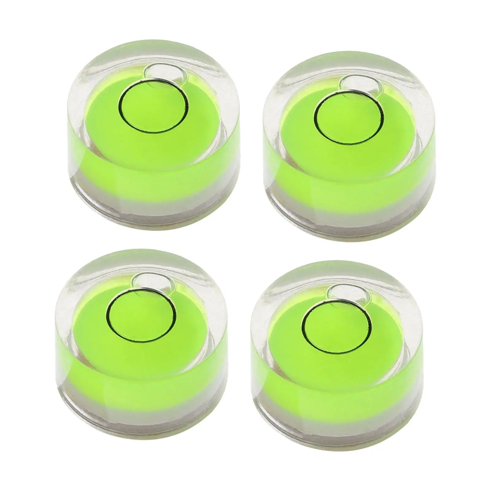 4x Measuring Instrument Accessories, Vinyl Record Measuring Bubble Turntable Player for DJ Decks Record Players,