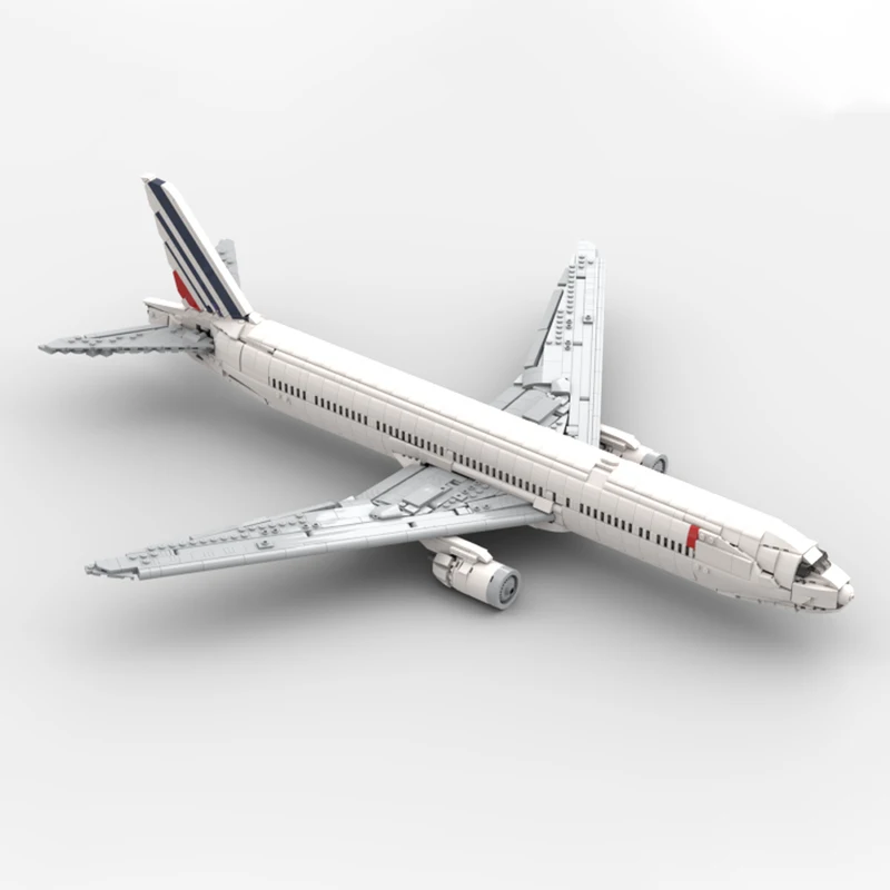 

2206 шт. MOC Air France 777-300ER пассажирская реактивная модель модульные строительные блоки DIY креативная сборка развивающие игрушки подарок