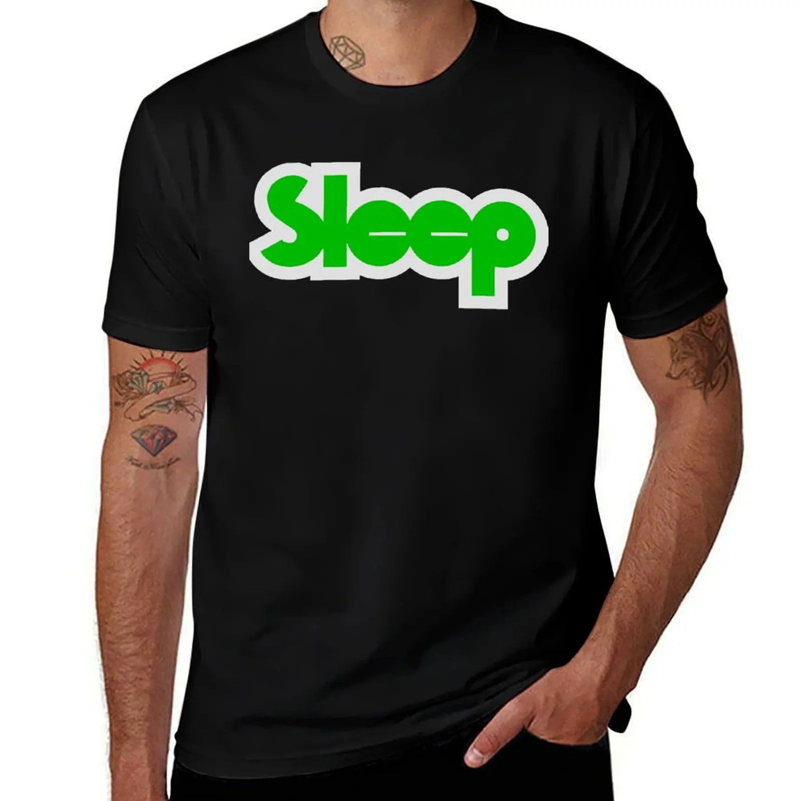 Sleep Band Logo T-Shirt funny t shirts man T-Shirt
