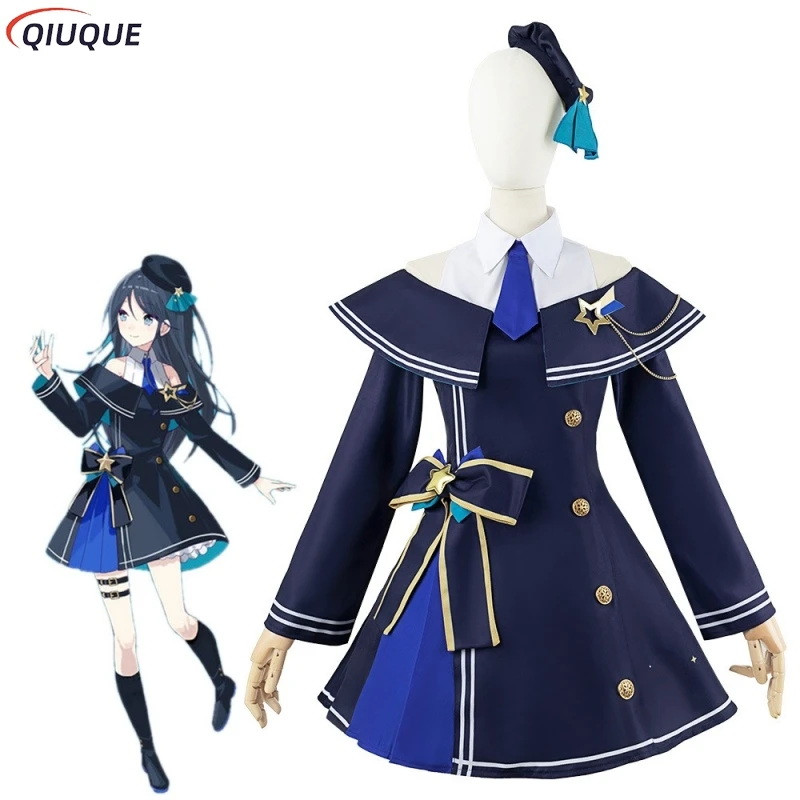 Project Sekai Colorful Stage Cosplay Tenma Saki Hinomori Shiho Hoshino Ichika Mochizuki Honami Cosplay Costume Women Uniform Set