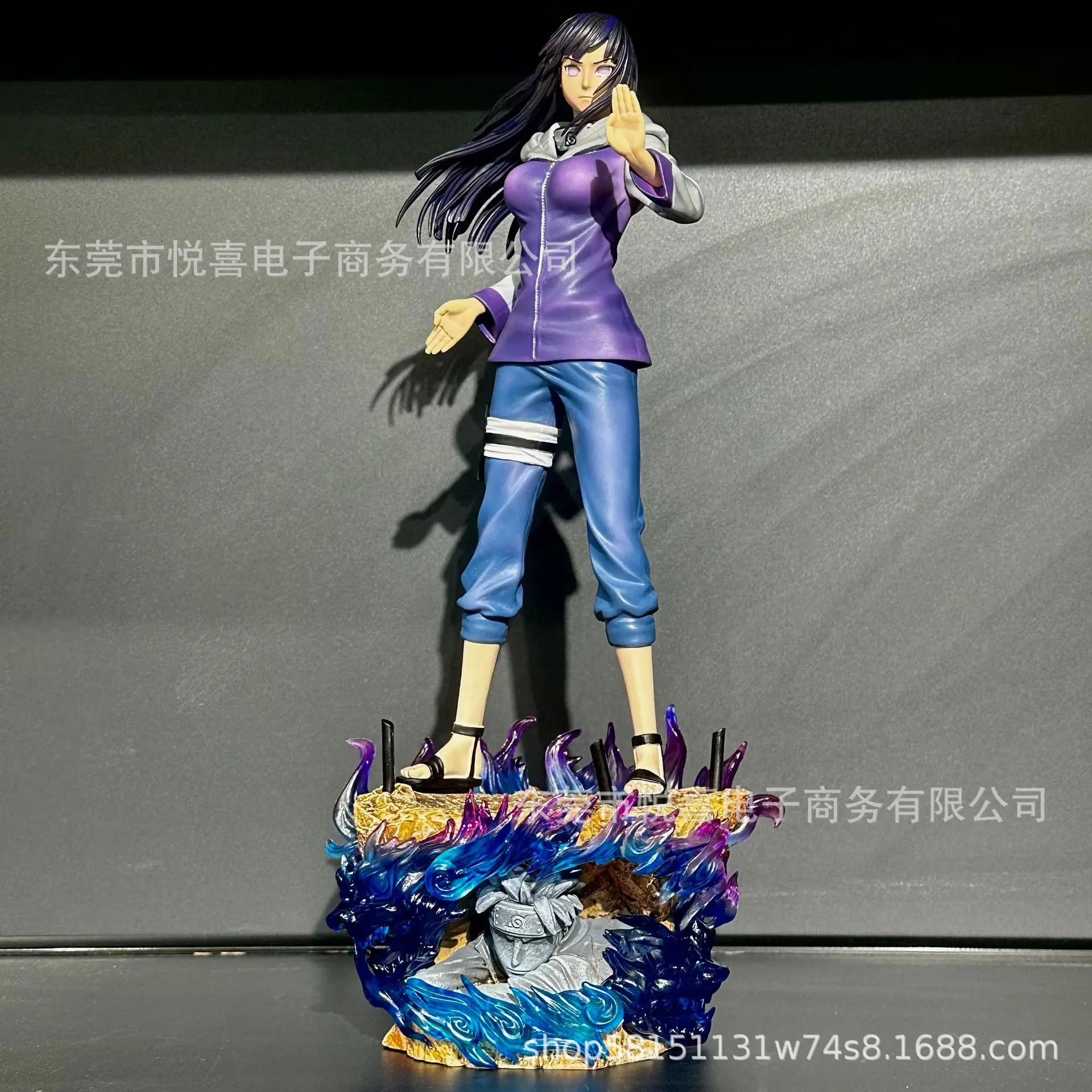 

Anime NARUTO Figurine Hyuga Hinata Action Figures Naruto Giant Wave Door God PVC Collection Model Toys Birthday Gift
