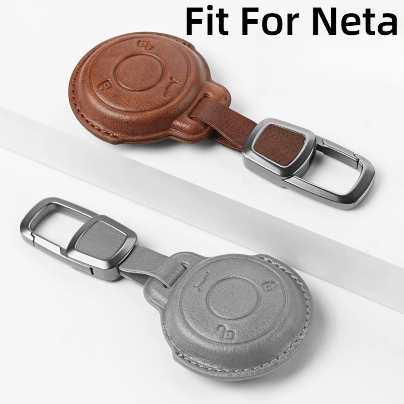 

Fit For Neta UII AYA New Energy U-II400 Neta X Car Key Card Holder Smart Card Case Suede Protective Shell