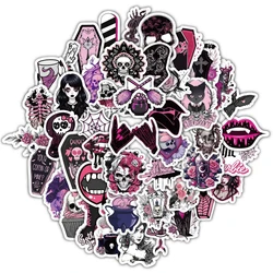 10/30/50PCS Witchy Skull Graffiti Stickers Witch Goth Aesthetic Decoration Decals Toys Waterproof Cool Graffiti Sticker for Kids