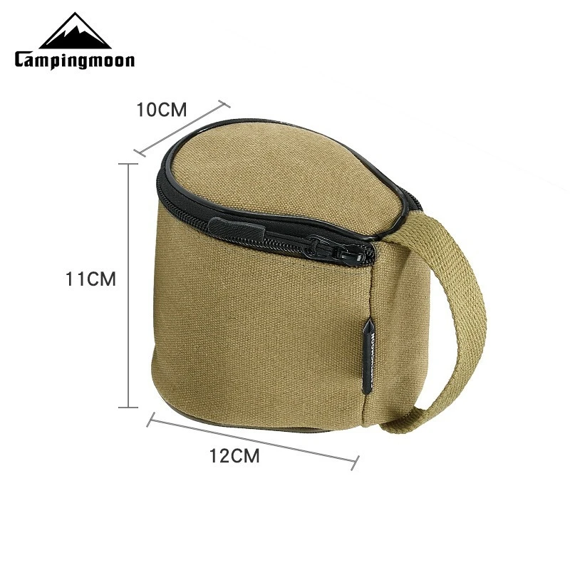 

S180-B уличная сумка для хранения пивной кружки для кемпинга, портативная утолщенная холщовая сумка для хранения снежной кружки