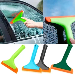 Rascador de limpieza de vidrio para coche, limpiaparabrisas de ventana, cuchilla de goma multiherramienta para baño, ducha, hogar, nuevo