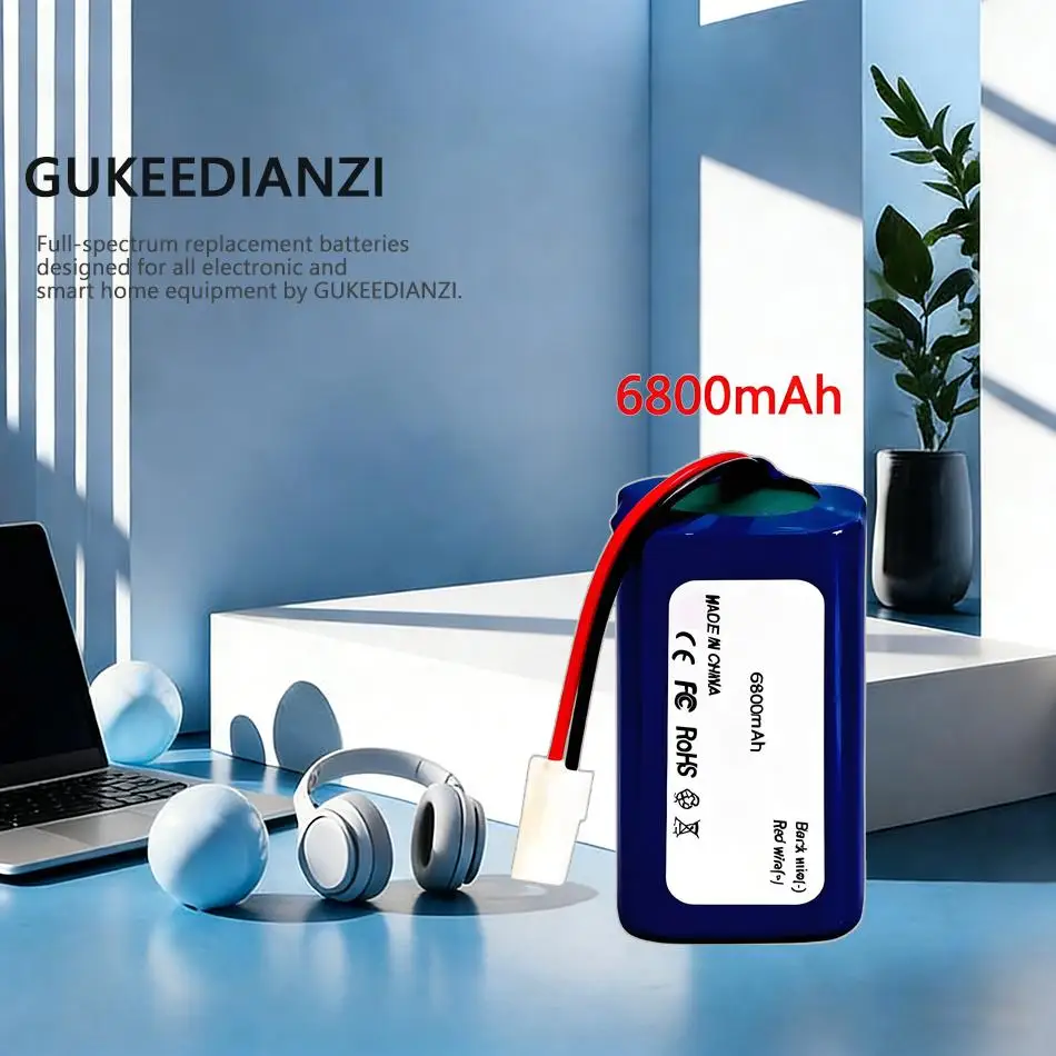 

Аккумулятор для робота-пылесоса INR18650 M26-4S1P 6800 мАч для Ilife V5 V5s V50 V3 DF45 DF43 Plus V3s Pro