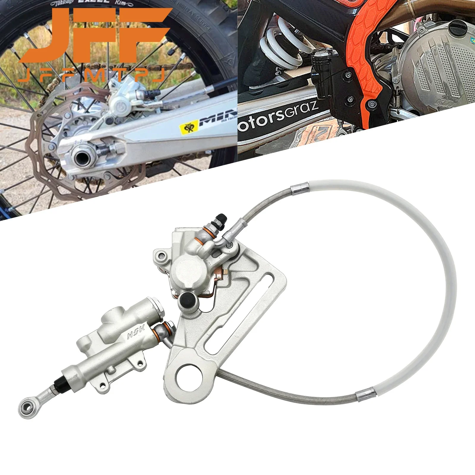 

Motorcycle Rear Brake Pump Assembly Kit For KTM XCW XCF-W EXC EXC-F SX SXF XC XCF 6 Days TPI 125 150 250 300 350 400 450 500 530