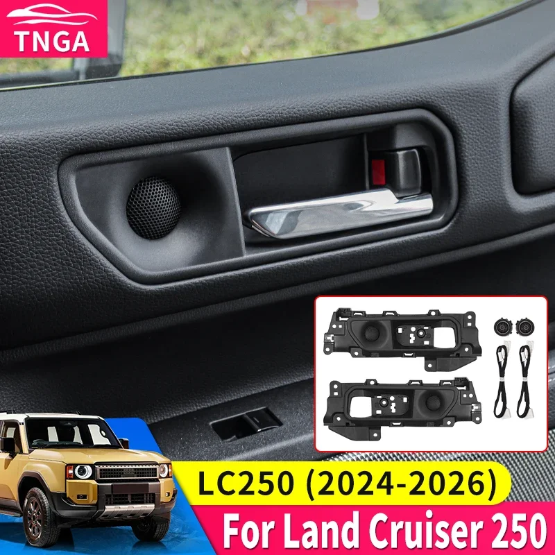 

For Toyota Land Cruiser Prado 250 LC250 2024 2025 A Pillar High Frequency Speaker Replacemen Sound Upgrade Kit Interior Parts