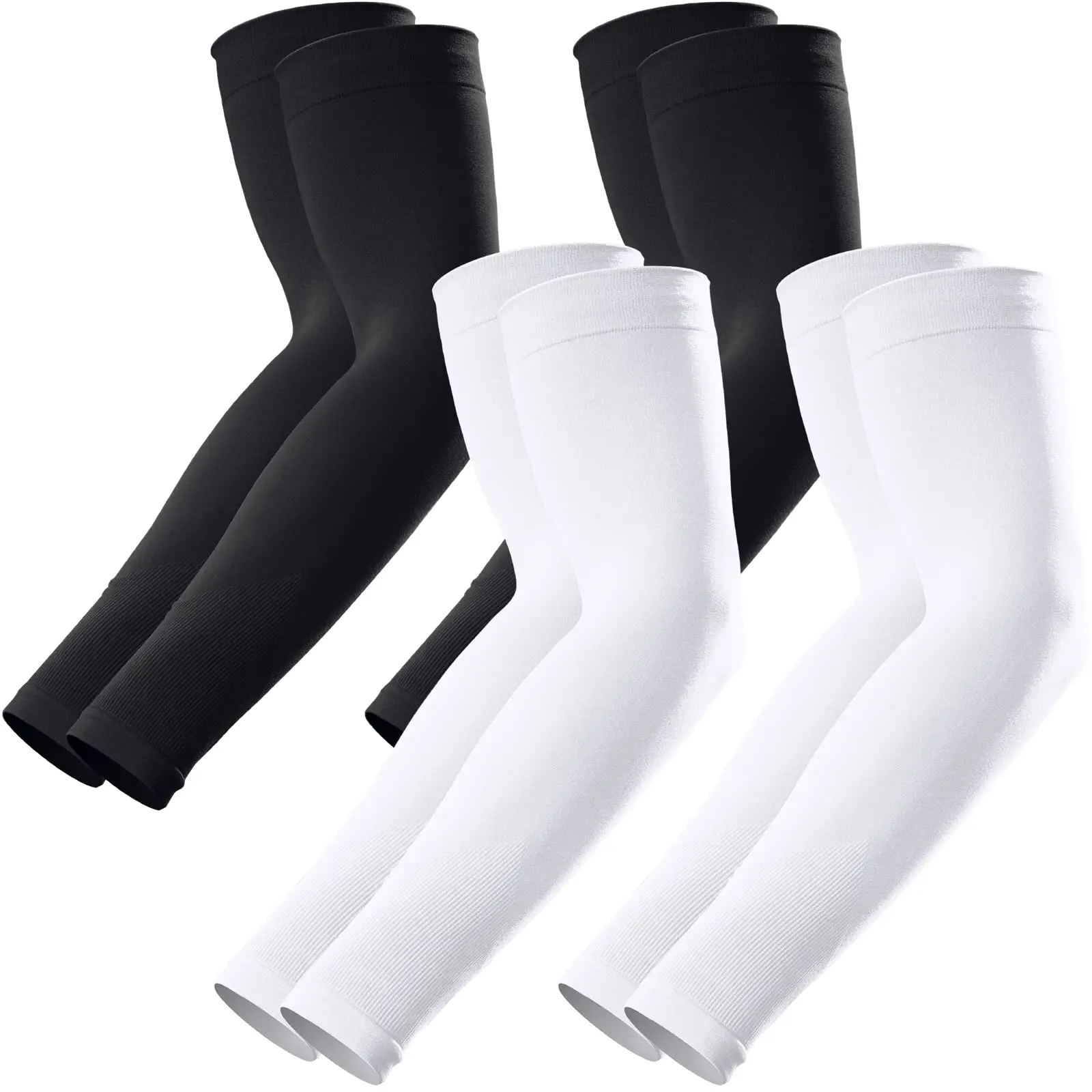 AliExpress NONE UV Sun Protection Arm Sleeves for Men Women Youth Cover Arms, Compression Sun Sleeves Sports Outdoor Baseball Volleyball Cycling