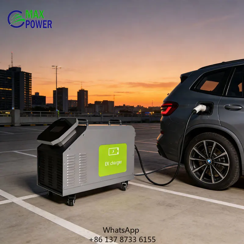

Mobile 7kW 20kW 30kW 40kW CCS1 CCS2 GBT ChadeMO EV DC Charging Station Portable Electric Car Fast Charger