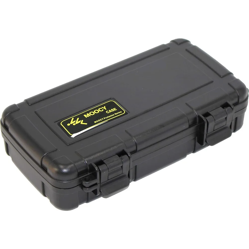 

8-дюймовый небольшой жесткий кейс для инструментов со съемным поролоновым наполнителем, размеры 8,6 x 4,9 x 1,9 дюйма — водонепроницаемый, герметичный пластиковый контейнер.