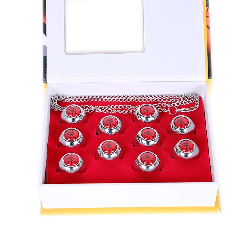 Shu Ring – Der perfekte Accessoire-Partner für Anime-Fans: Eine detaillierte Bewertung des Akatsuki-Cosplay-Ringe-Set