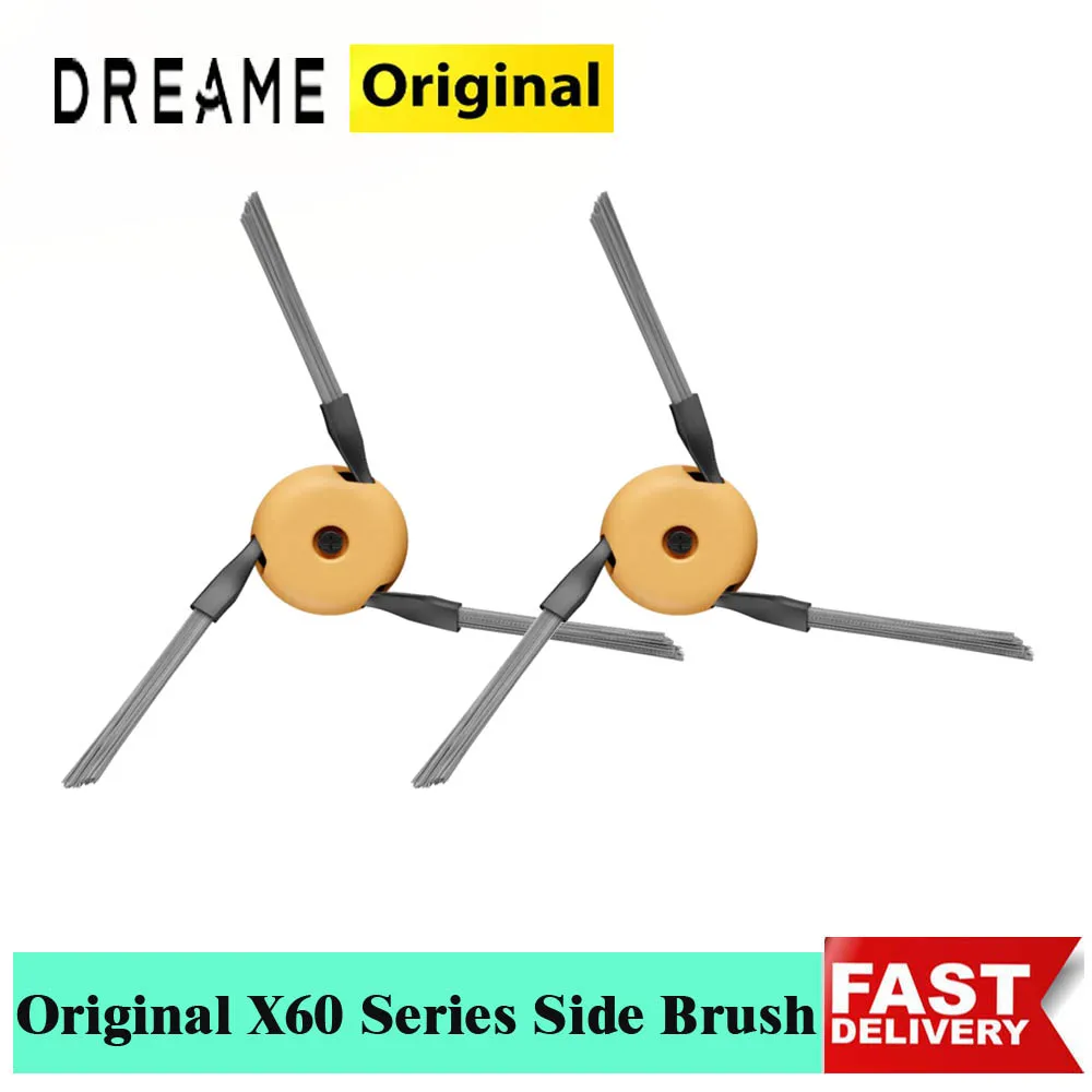 Original Dreame Side Brush Spare Parts For DREAME X60 Ultra/X60 Max Ultra Complete/L60 Pro Ultra Robot Vacuum Side Brushes